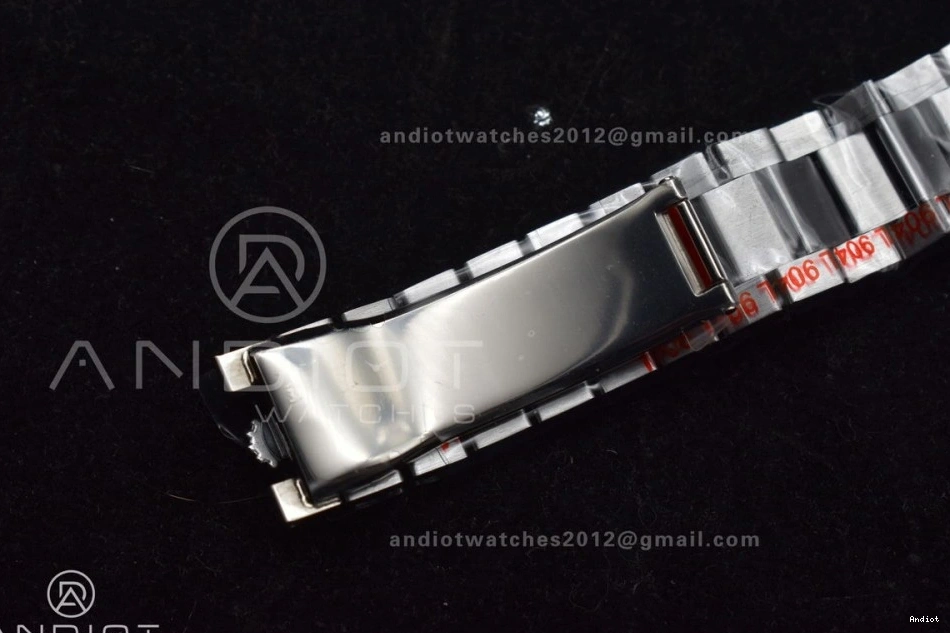 904L Grey (Gain vr3255 DayDate on Bracelet V5 Best Weight) Dial SS 36 Edition QF President Steel 0417